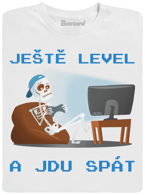 Ještě level dětské tričko White