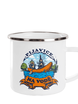 Pijavice na vodě plecháček White