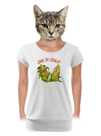 dámské tričko s lemem