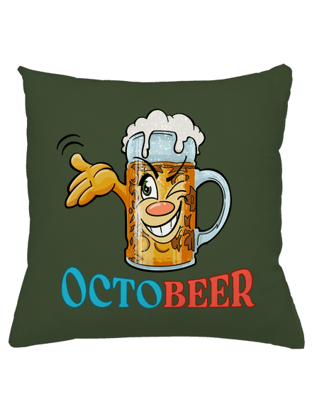 Octobeer polštář Olive Green