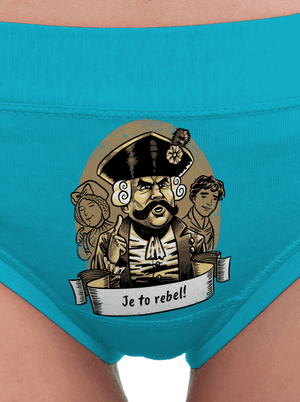 B14: S čerty nejsou žerty dámské kalhotky Turquoise
