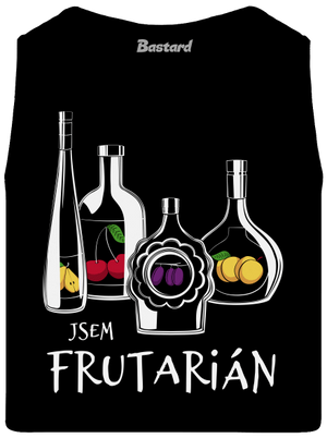 Frutarián pánské tílko Black