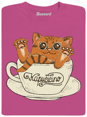 Kapučičíno dětské tričko Fuchsia