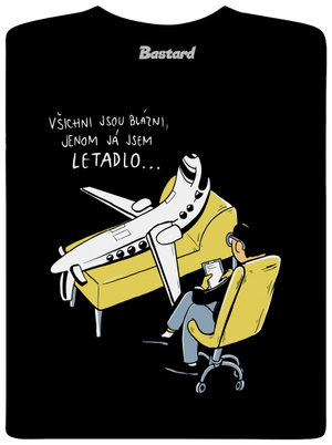 Všichni jsou blázni pánské dlouhý rukáv Black