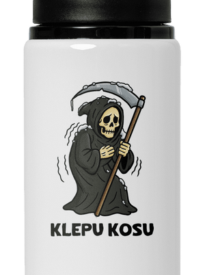 Klepu kosu lahev na vodu White