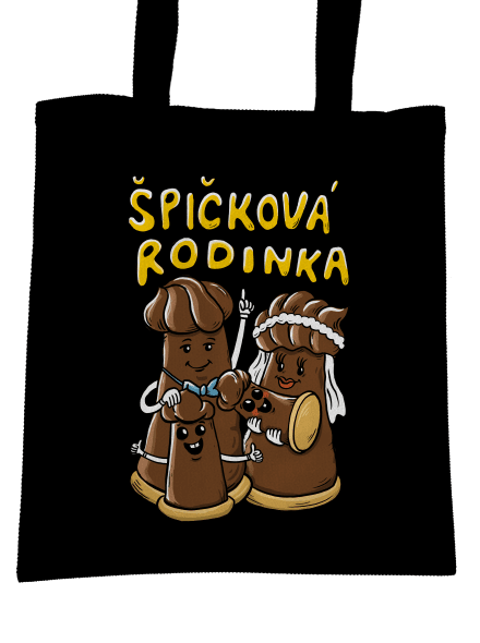 Špičková rodina II taška Black