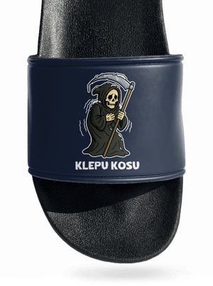 Klepu kosu pantofle Navy