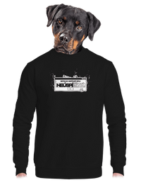 unisex mikina bez kapuce