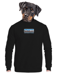 unisex mikina bez kapuce