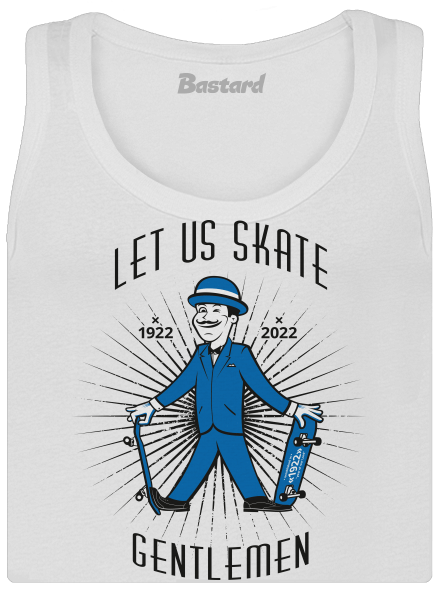 Let us skate dámské tílko klasické White