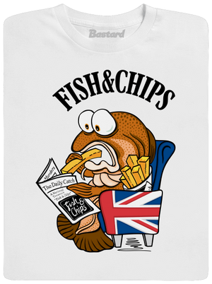 Fish and chips dětské tričko White