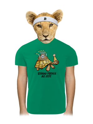 Stárnu pomalu dětské sportovní tričko Kelly Green Mal