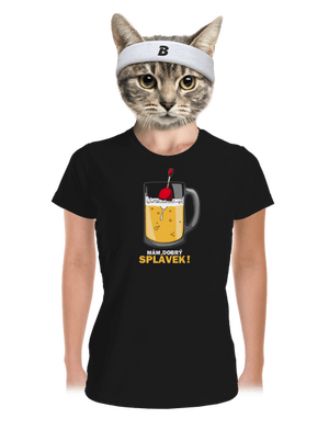 Splávek dámské sportovní tričko Black