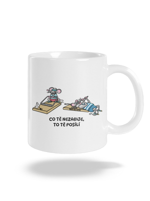 Co tě nezabije klasický hrnek White