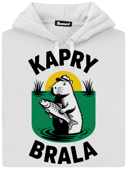Kapry brala dámská mikina klokanka White