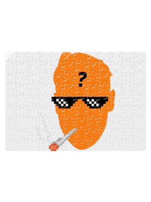 Thug life puzzle White