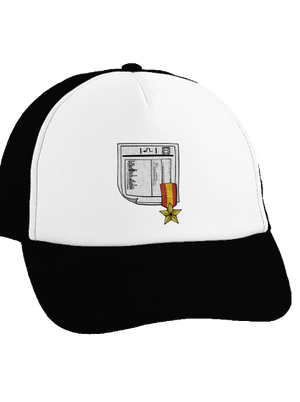 Jízdní řád kšiltovka truckerka Black cap