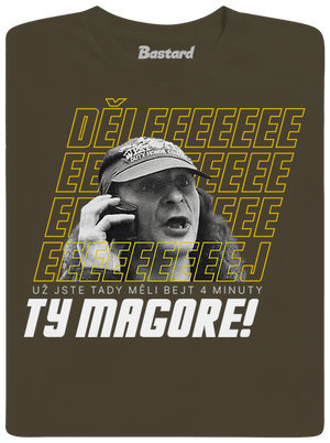 B18: Jiří Kára pánské dlouhý rukáv Urban Khaki