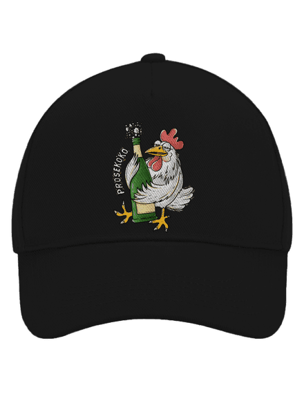 Prosekoko kšiltovka baseballka Black