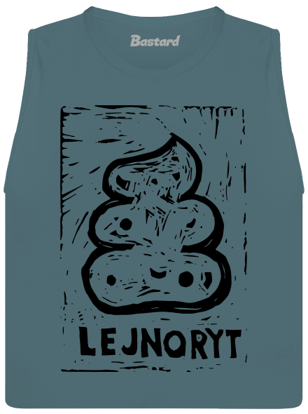 Lejnoryt dámské tílko volné Heather Deep Teal