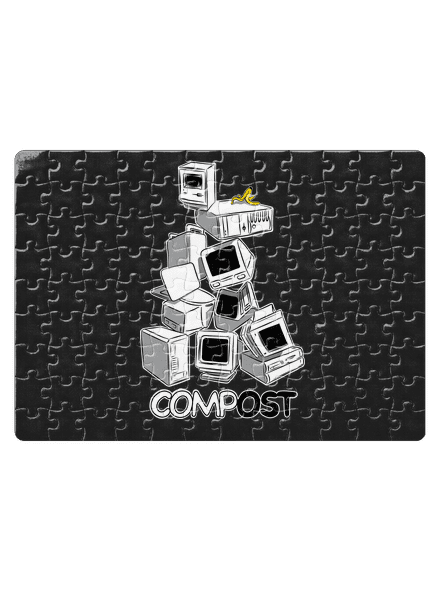 Compost puzzle White