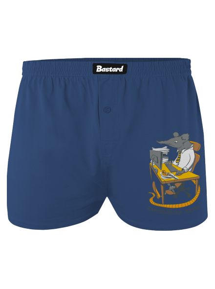 Kancelářská krysa pánské trenky Blue