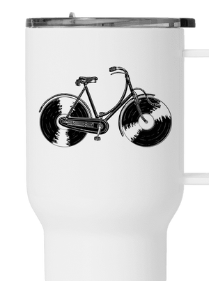 Gramofonové kolo termohrnek White