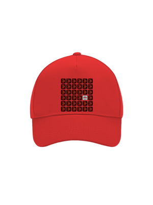 Pexeso kšiltovka baseballka Classic Red