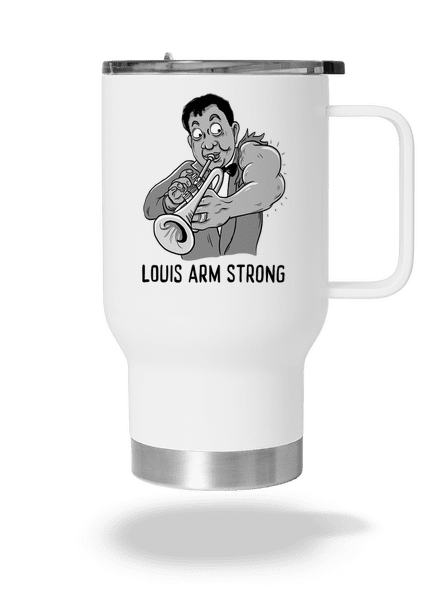 Louis Armstrong termohrnek White
