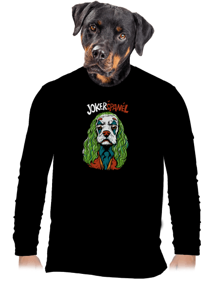 JokerŠpaněl pánské dlouhý rukáv Black