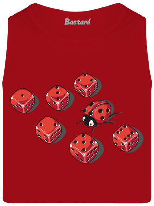 Mimikry pánské tílko Red