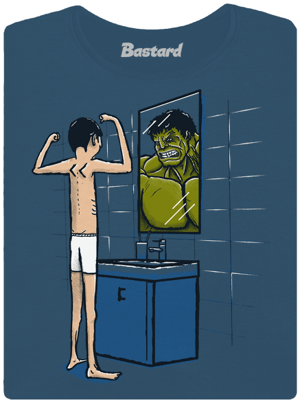 Hulk dámské tričko premium Petrol Blue