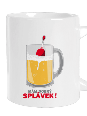 Splávek velký hrnek White