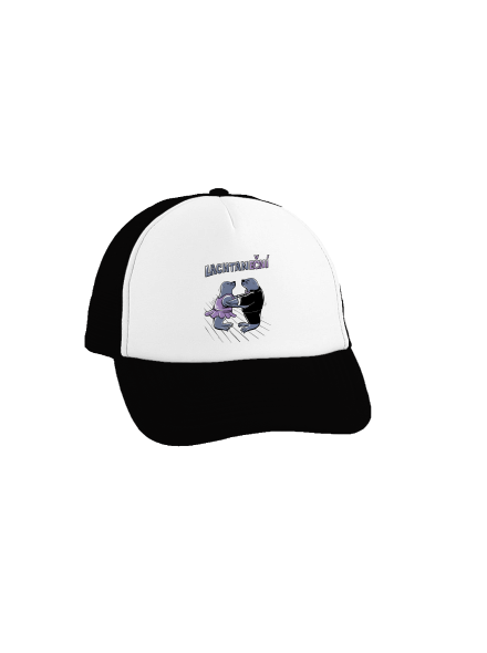 Lachtaneční kšiltovka truckerka Black cap