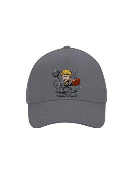 ŠikanáThor kšiltovka baseballka Graphite grey