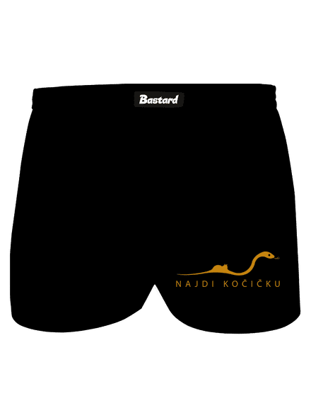 Najdi kočičku pánské trenky Black