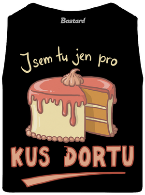 Pro kus dortu pánské tílko Black