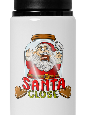 Santa close lahev na vodu White