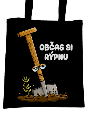 Občas si rýpnu taška Black