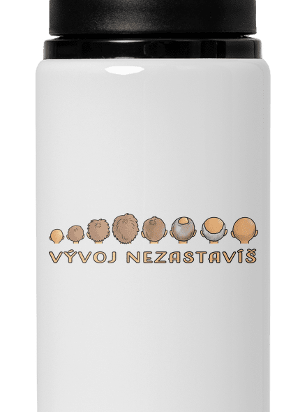 Vývoj nezastavíš lahev na vodu White