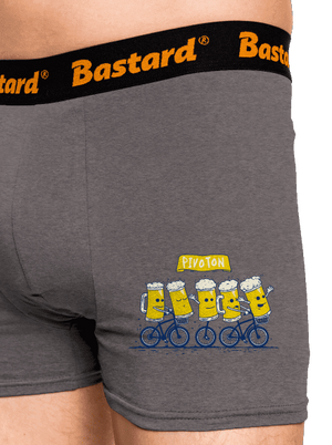 Pivoton boxerky Gray Melange