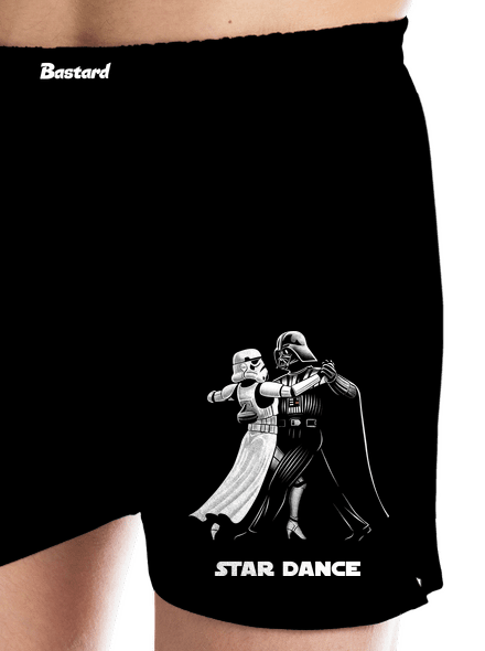 Star dance pánské trenky Black