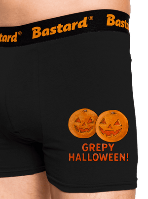Grepy Halloween boxerky Black