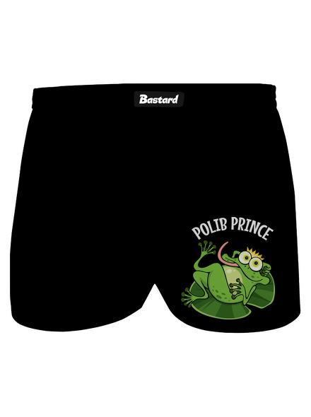 Polib princeznu a prince pánské trenky Black