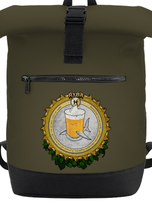 Pivní horoskop: Ryba batoh Military Green