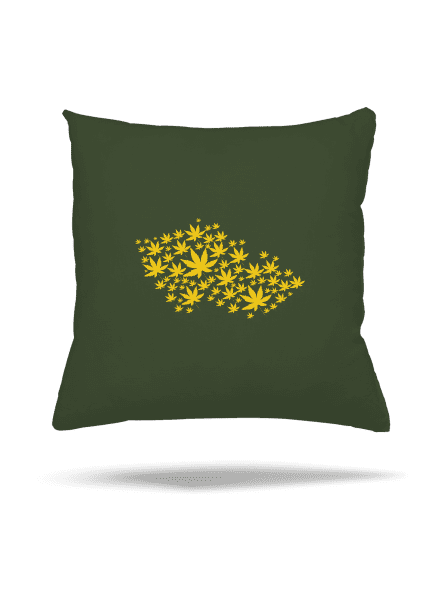 Ganja country polštář Olive Green