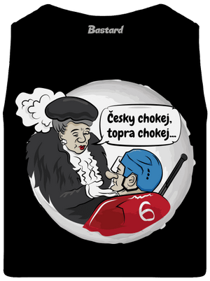 Český hokej pánské tílko Black