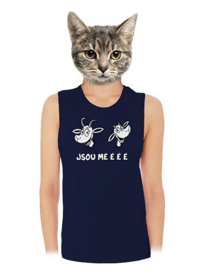 Kozy Jsou méééé dámské tílko volné Navy