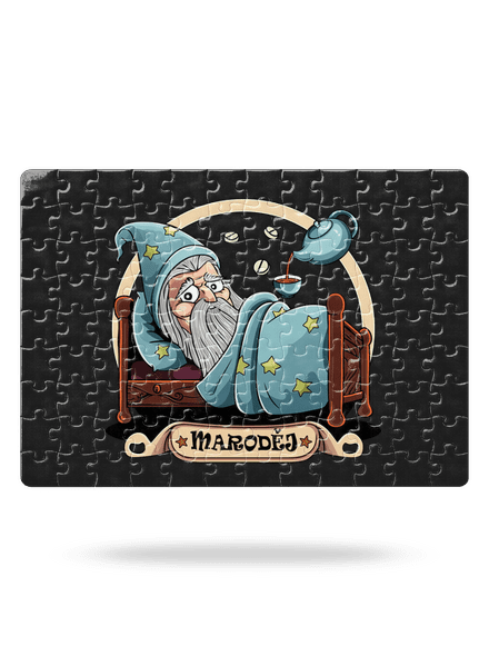 Maroděj puzzle White