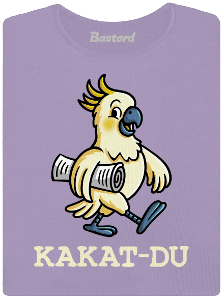Kakat-du dámské tričko s lemem Lavender